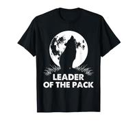 Leader of The Pack Wolf Paw - Gráfico de liderazgo Familiar Camiseta