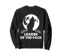 Leader of The Pack Wolf Paw - Gráfico de liderazgo Familiar Sudadera