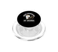 Leadership Funny Camp Quote Head Counselor In Charge PopSockets PopGrip para MagSafe