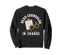 Leadership Funny Camp Quote Head Counselor In Charge Sudadera