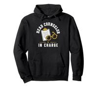 Leadership Funny Camp Quote Head Counselor In Charge Sudadera con Capucha