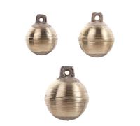 Leadigol 3 campanas de cobre de vaca, caballo, oveja, pastoreo, campanas de cobre, campanas de bronce, campanas de cobre fuerte, campanas de caballo, decoraciones de Navidad, decoración del hogar,