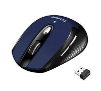 LeadsaiL Ratón Inalámbrico, Wireless Mouse Silencioso Ratón óptico Click Mini, Ergonómica Ultra Delgado, 2.4G Mouse Inalámbrico, Una batería AA(incluir) para Macbook, PC, Ordenador Portátil