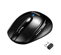 LeadsaiL Ratón Inalámbrico, Wireless Mouse Silencioso Ratón óptico Click Mini, Ergonómica Ultra Delgado, 2.4G Mouse Inalámbrico, Una batería AA(incluir) para Macbook, PC, Ordenador Portátil