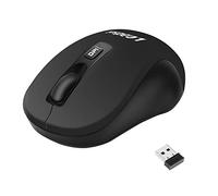 LeadsaiL Ratón Inalámbrico, Wireless Mouse Silencioso Ratón óptico Click Mini, Ergonómica Ultra Delgado, 2.4G Mouse Inalámbrico, Una batería AA(Non incluir) para Macbook, PC, Ordenador Portátil