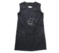 LEADSDGE Delantal de tela de nailon con bolsillos para un fácil almacenamiento de herramientas y resistencia al pelo para salones de mascotas y gatos