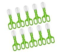 LEADSDGE Gogga - Juego de 10 tijeras para niños al aire libre, con clip para arañas para dueños de mascotas y peluqueros, durabilidad