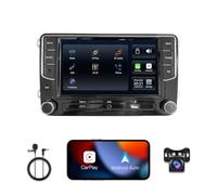 LEADSIGN Autoradio de 7 pulgadas para VW Golf, Passat, Tiguan y Jetta: sistema Linux con sistema de carga CarPlay/Android Auto, Bluetooth 4.2, USB-Ladung, Medienwiedergabe und Unterstützung der