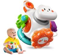 LEADSTAR Juguetes Niños 1 2 Año,6 in 1 Jeux Montessori Busy Board Cubes,Sensoriales Juegos de Actividade Motricidad Fina Educativos Regalo para Cumpleaños Navidad para Niños Niñas (B)