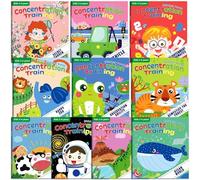 LEADSTAR Libros de Pegatinas Reutilizables para Niños, 10 Piezas Juguete Educativo para Niñas Mayores de 2 3 4 5 Años, Regalo de Cumpleaños para Niños Pequeños, Juguetes Educativos con Pegatinas