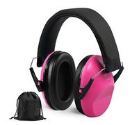 LEADSTAR Protectores Auditivos Orejera ajustable Reducción de Ruido Orejeras Protecciones para Niños Kid (Rosa)