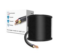 LEADTOPS 30.48M 22 Calibre 22/4 Cable Eléctrico de 4 Conductores Cable de 4 Núcleos 4x0,3mm² para luz LED, Automotriz, Equipamiento de Embarcaciones