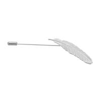 Leaf Apparel Pin Lapel Brooch Collar Stays Brooches for Women Grip Tweezers Coat Accessories Folding Bag Cardigan Men's Pins Hang Tie Clip Grips Zinc Alloy Silver