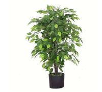 Leaf Árbol de ficus Artificial Realista/Planta, 90 cm, arbusto ficus, AZ-FICUS