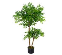 Leaf Árbol de Navidad Artificial, Gama Premium, 100 cm Ruscus