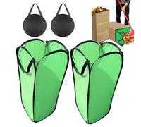 Leaf Bag Holder | 2 Piece Oxford Foldable Leaf Collecting Chute