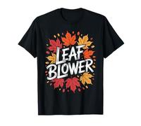 Leaf Blower Hojas De Arce Estallido Humor Otoño Jardín Camiseta
