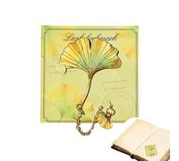 Leaf Bookmark Botanical Artistic Leaf Reading Page page marker tool that