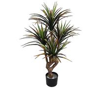 Leaf Design UK - Planta Artificial de yuca Tropical Yukka, 105 cm