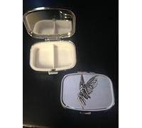 Leaf Fairy C10 hecho de peltre inglés fino en una pastilla rectangular de metal plateado