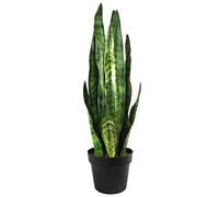 Leaf Hoja 70cm Planta Artificial, Zeylanica Sansevieria, 70 cm