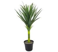 Leaf Hoja de 90 cm de Largo, Planta Artificial de árbol Verde, Yukka Spiky