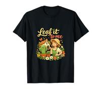 Leaf it to me Plant Parent Cottagecore Cactus Art Camiseta