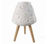 Leaf Macetas Grandes de Fibra de Vidrio, 62 cm, Color Blanco Lunar