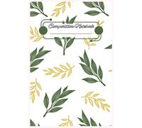 Leaf Pattern Notebook: 6x9 Inch | 120 Ruled Pages | Stylish Nature-Inspired Journal for School, Office, and Daily Notes
