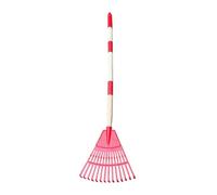 Leaf Rake - Rastrillo de hojas de de 14 dientes, rastrillo de césped desmontable en forma de abanico | Juguete de jardín para recoger hojas muertas | Escoba exterior para césped de