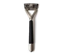 Leaf Shave - | Estuche de mango para afeitadora Leaf, mango de silicona negro