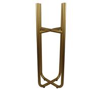 Leaf Soporte Grande para macetero (Maceta no incluida) 62 cm x 18 cm, Dorado, 62 cm, LEAF-7394-STAND-ONLY