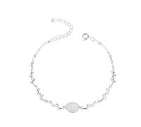 Leaf Vine -Tone Bracelets Cubic Zirconia Adjustable Chain Bracelets, Thoughts of You Spread Like Branches, Extended into The Distant Years, for Women Jewelry Gifts