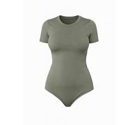 LEAFLETIC Body 'Leafletic Women’s Short Sleeve Crew Neck Bodysuit' verde M verde