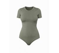 LEAFLETIC Body 'Leafletic Women’s Short Sleeve Crew Neck Bodysuit' verde XS verde