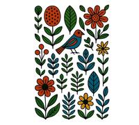 Leafsong Notebook: Leafsong Notebook - 110 lined pages, 6 x 9 inch (15,24 × 22,86 cm). Perfect for notes, journaling & ideas. Nature-inspired design for writers, students & dreamers.
