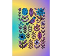 Leafsong Notebook: Leafsong Notebook Rainbow- 110 lined pages, 6 x 9 in (15 x 23 cm). Perfect for notes, journaling & ideas. Nature inspired design for writers, students & dreamers.