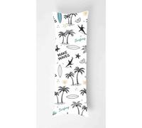 Leafy Trees Body Pillow Case Cover 70x90cm, Long Backrest Cushion Pillow Protector with Zipper, Decorative Bedding Pillowcase, Soft Body Pillow Cover for Couch Bedroom Summer
