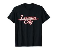 League City Texas Galveston County Vintage Varsity Camiseta