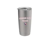 League City (Texas) Vaso térmico de acero inoxidable de doble pared