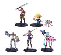 League Of Legends Ciudades Dobles Figura De Acción De 4 Pulgadas 5-Pack