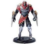 League of Legends, Figura coleccionable Zed de 6 pulgadas con detalles de primera calidad y 2 accesorios, The Champion Collection, grado coleccionista, a partir de 12 años