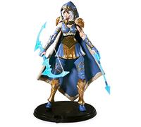 League of Legends - Figura de 18 cm, diseño de Ashe, articulada Ashe, 18 cm, Coleccionable, con Detalles de Calidad y 2 Accesorios, colección campeón, Juguete Infantil de 12 años y más