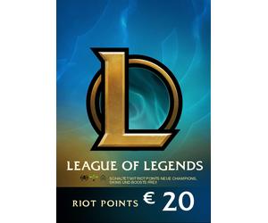 League of Legends Gift Card 20€ - Riot Key - EUROPE Server Only