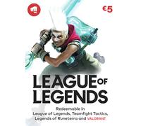 League of Legends Gift Card - 5 EUR (Europe)