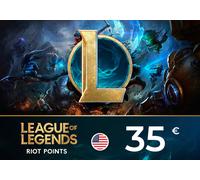 League of Legends Riot Points 35 USD Key - UNITED STATES