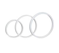 Leak-B-Gone - Anillos de reparación de tuberías de PVC para fontanería, 2 pulgadas, 3 pulgadas, 4 pulgadas, paquete de 3