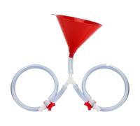 Leak-Proof Beer Funnel, Drinking Hose Funnel, College Party Accessory, Fun Drinkware for Men, Women, Couples, Teens, Students, and Family Events, 8.03x6.5 inches