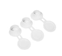 Leak Proof Inverted Bottle Lid, 3 Pack Shampoo Dispenser Cap, Top Accessory for Easy Shower Gel and Lotion Use, Bathroom Gadget for Effortless Emptying