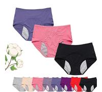 Leak Proof Underwear for Women, Washable Incontinence Pants with Pelvic Floor Support, Reusable Incontinence Underwear (3pcs-c,7XL)